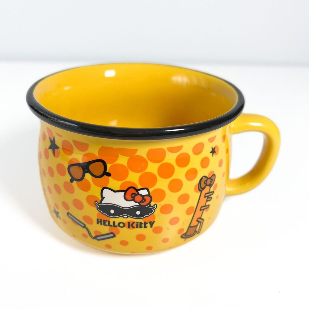 Sanrio Hello Kitty Taiwan 7-11 Limited Hong Kong Ver 4.5" 550ml Ceramics Mug
